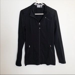 ❄️Athleta Black Zip Up Workout Jacket Fit Medium